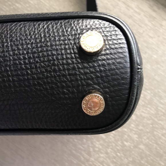 Bvlgari leather black 11” x 7”1/2 x 3”1/2 - Picture 9 of 15